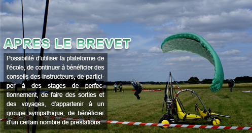 touraine paramoteur apres brevet